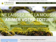 Tablet Screenshot of france-demoussage.com